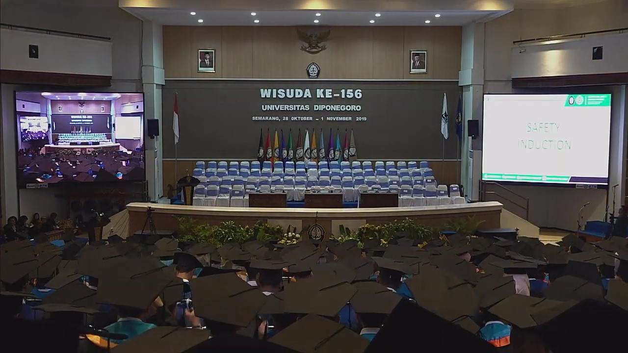 Wisuda ke-156 Undip (31 Oktober 2019)