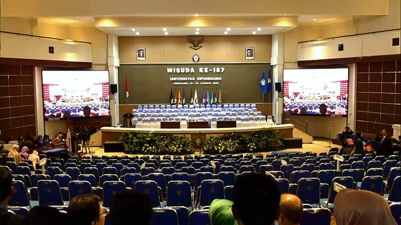 Wisuda ke-157 Undip (28 Januari 2020)