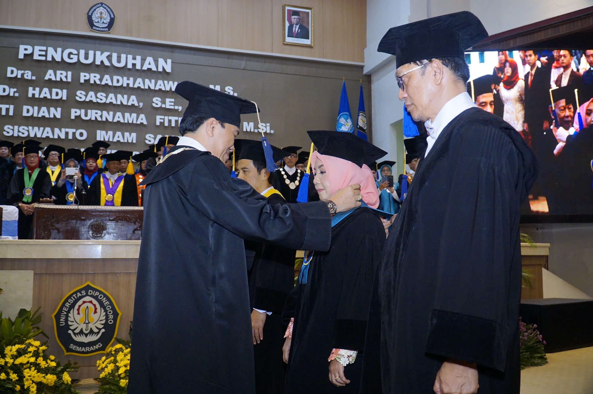 Early year, UNDIP Inaugurates 4 Professors - Fisip Undip