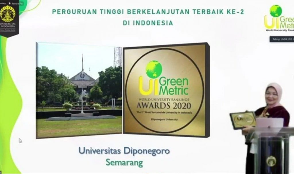 UNDIP Raih Peringkat Ke-2 Terbaik Nasional Sebagai Kampus Berkelanjutan ...