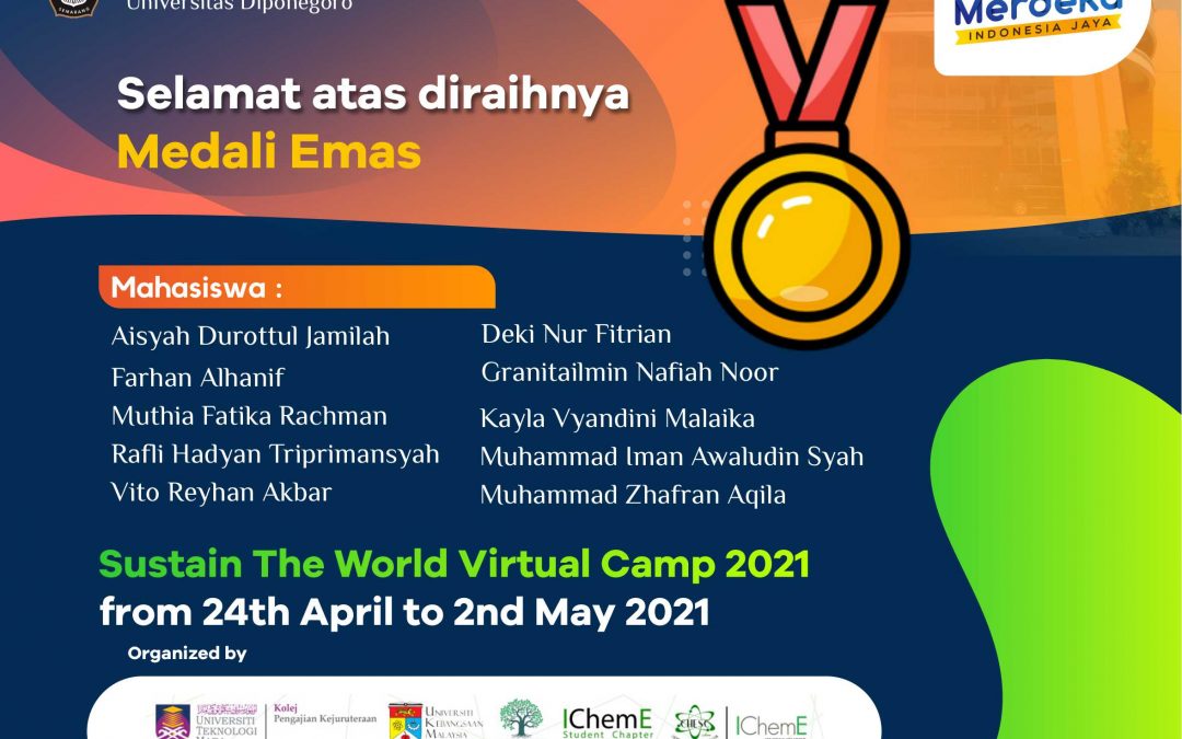 FISIP – UNDIP Students Won The Gold Medals at International Event