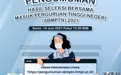 Announcement | UNDIP 2021 SBMPTN Result