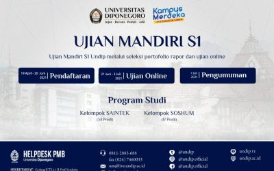 Universitas Diponegoro Extends New Student Registration for Independent Pathways