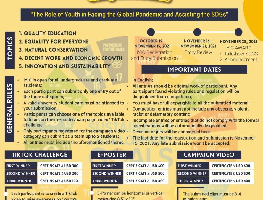 International Youth Initiatives Competition (IYIC) 2021
