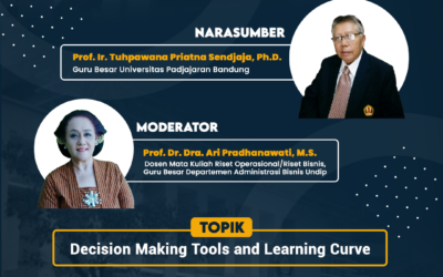 Kuliah Dosen Tamu Administrasi Bisnis Riset Operasional/Riset Bisnis : Decision Making Tools and Learning Curve