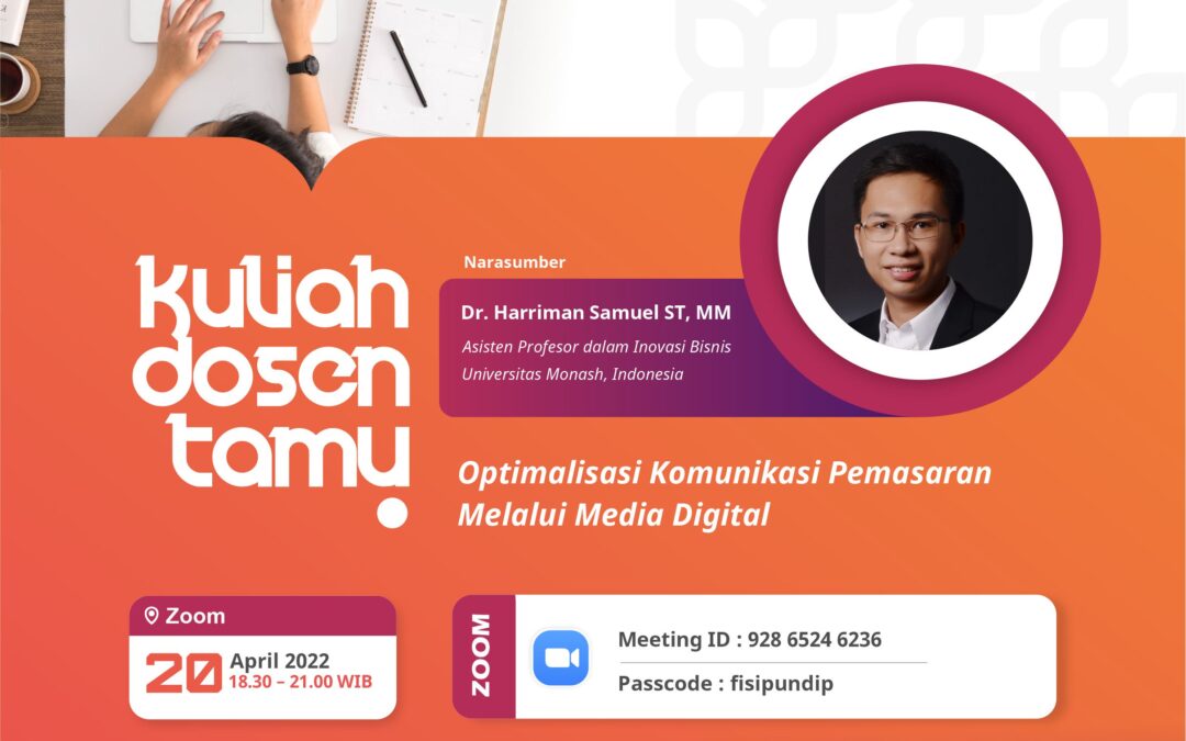 MIKOM’s Guest Lecturer: Optimizing Marketing Communication through Social Media