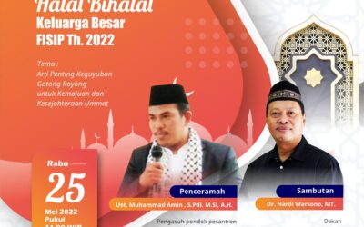 FISIP UNDIP Halal Bihalal