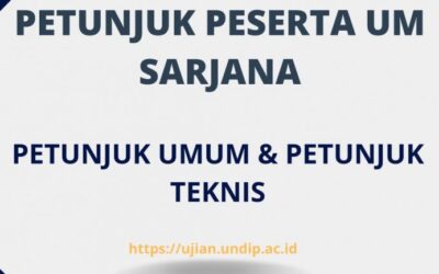 Instructions for Participants of the 2022 Undergraduate Program (S1) Independent Selection (UM)