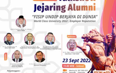 Talkshow Jejaring Alumni : Fisip UNDIP Berjaya di Dunia