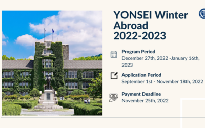 Yonsei Winter Programme