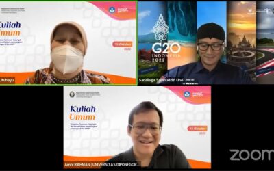 MAP FISIP Undip to Hold Studium Generale, Agile & Innovative Tourism Policy in Winning Competition at VUCA ERA