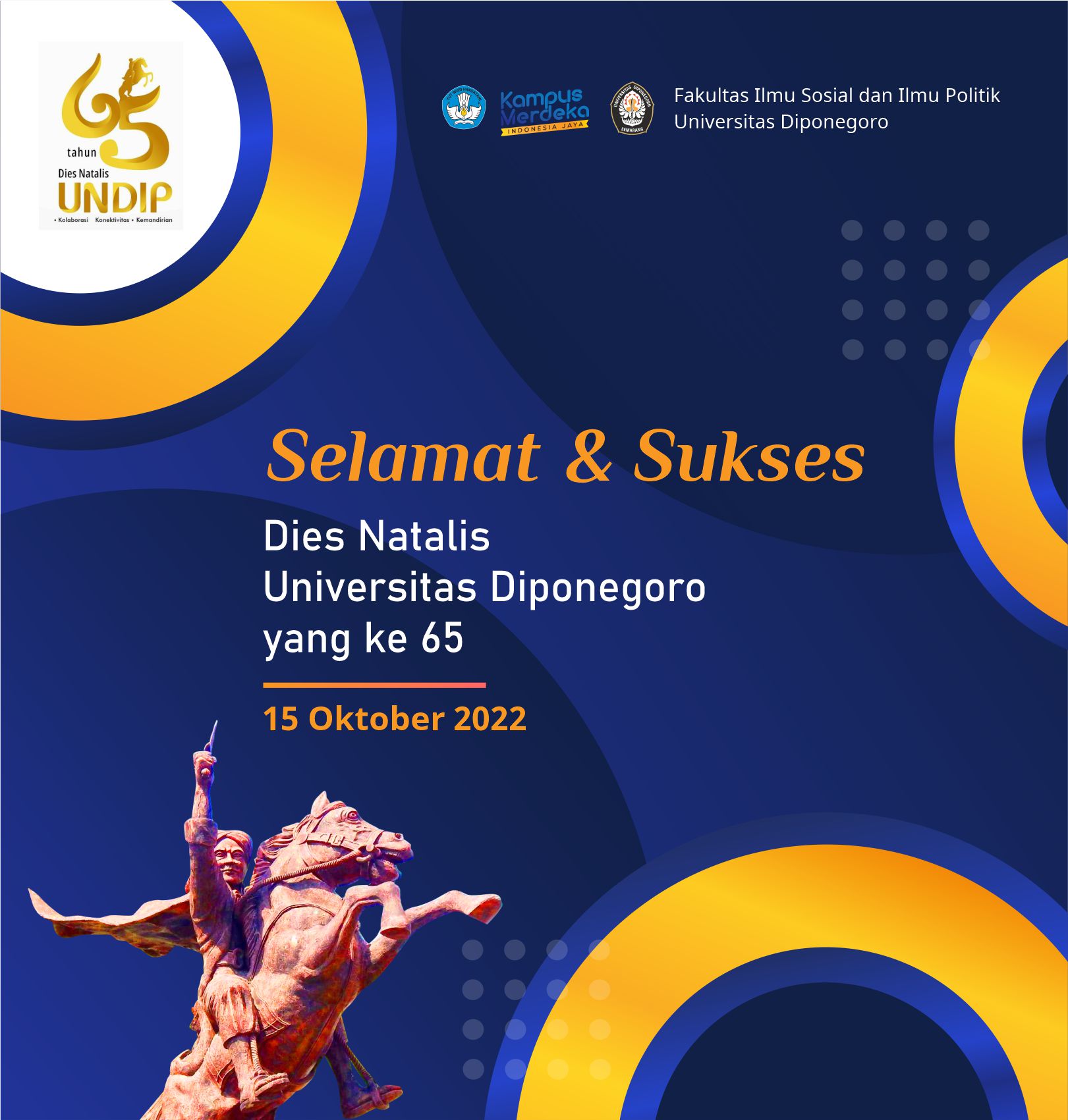 Selamat Dies Natalis Universitas Diponegoro Ke 65 Faculty Of Social And Political Sciences