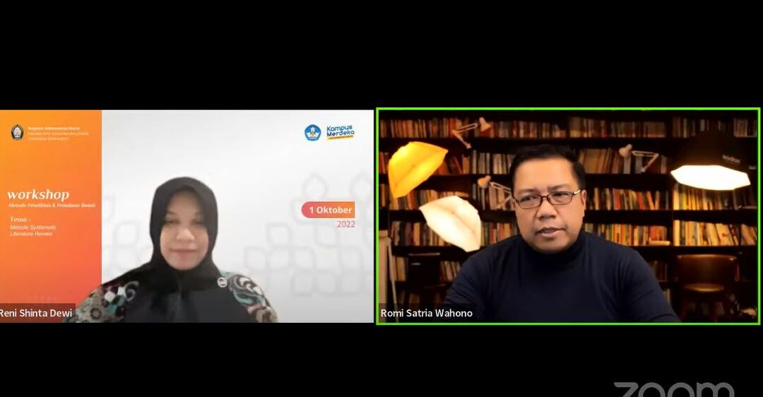 Master of Administration Business to Hold Workshop on Research Methods and Scientific Writing, Systematic Literature Review