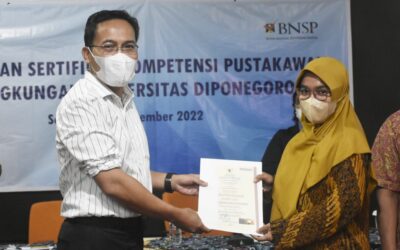 40 UNDIP Librarians to Pass Librarian Competency Certification