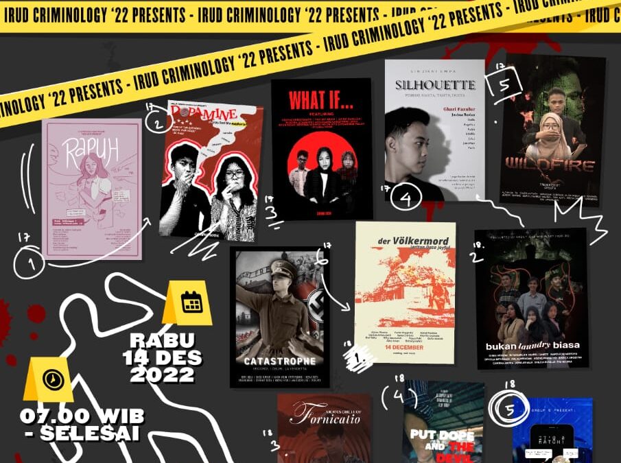IRUD Criminology ’22 Presents, Movie Screening!