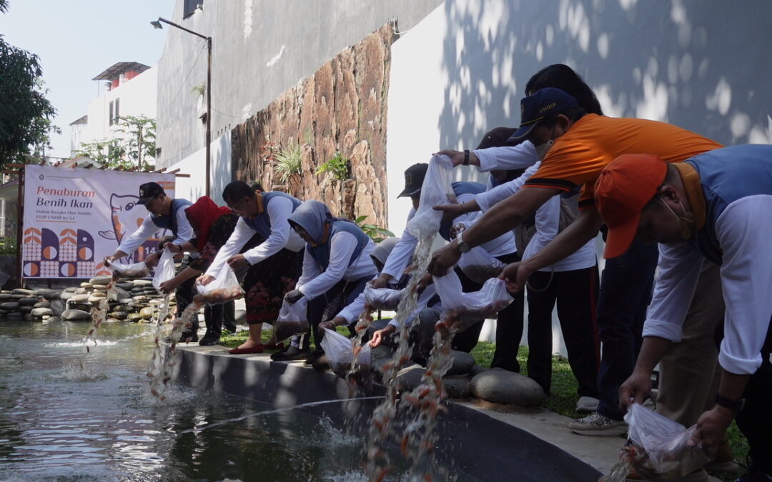 Fish Stocking in Celebration of the 54th FISIP Undip Anniversary