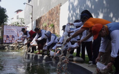 Fish Stocking in Celebration of the 54th FISIP Undip Anniversary