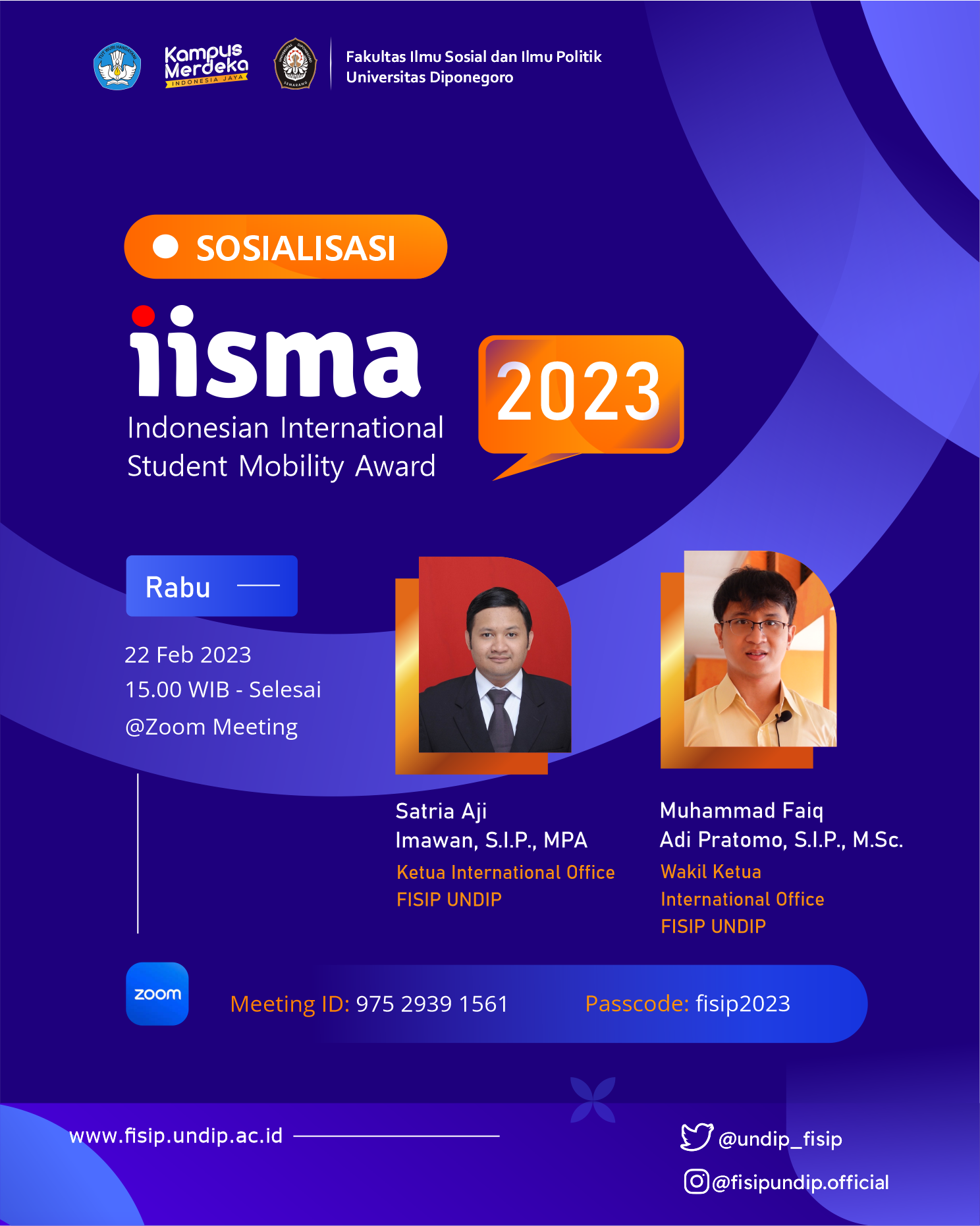 Sosialisasi IISMA 2023