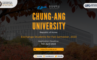 Program Pertukaran Mahasiswa Universitas Chung-Ang Periode Musim Gugur 2023