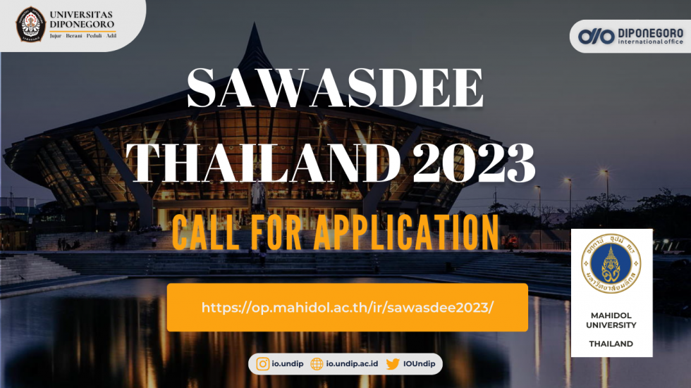 Sawasdee Thailand Summer Program 2023 is back!