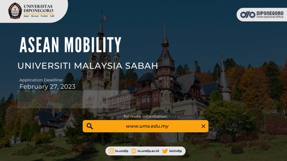 Program Mobilitas ASEAN oleh Universiti Malaysia Sabah (UMS)