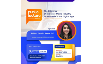 Public Lecture by Master of Communication Science UNDIP Raised a Theme “The Dilemma of the Mass Media Industry in Indonesia in the Digital Age”