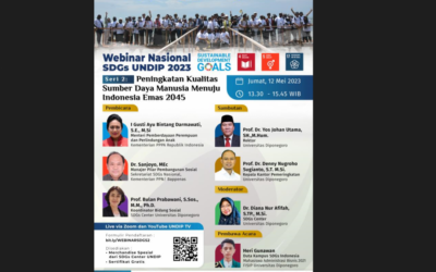 UNDIP Webinar to Discuss Quality Improvement of Human Resources Towards Golden Indonesia by 2045