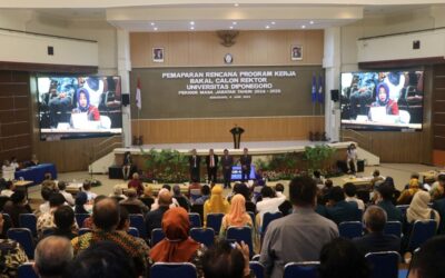 UNDIP Prospective Rector Candidates for the 2024-2029 Term of Office Described the Work Program Plan