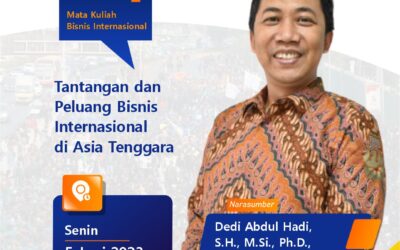 Guest Lecturer │ Challenges and Opportunities for International Business in Southeast Asia