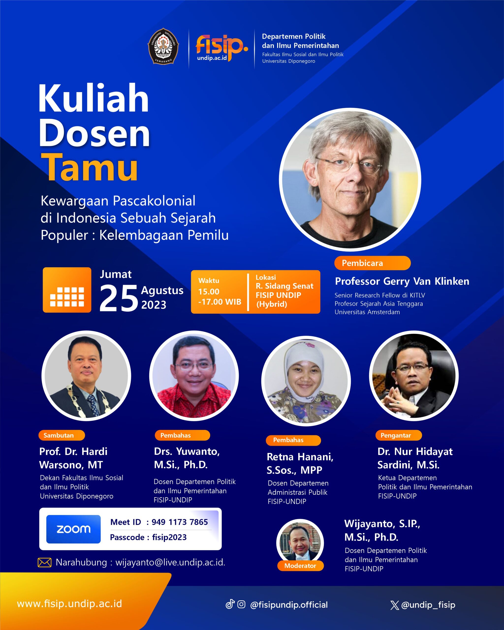 Kuliah Umum DPIP 25 Agustus