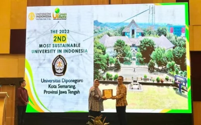 UNDIP’s Quattrick Achievement as “The 2nd Most Sustainable University in Indonesia” in 2023