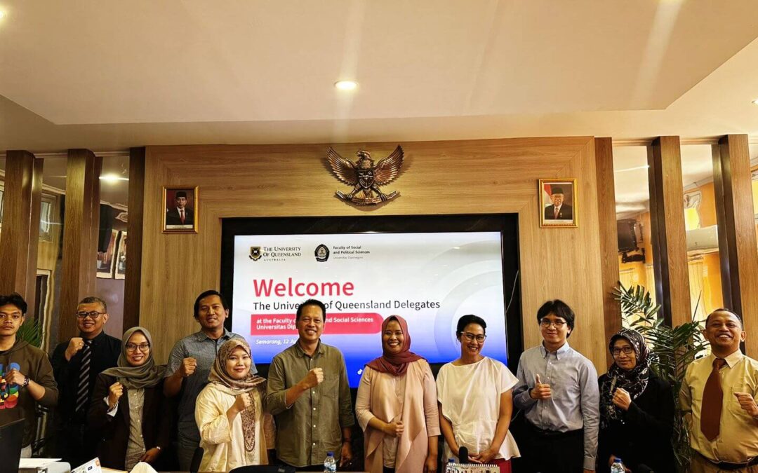 Delegation Visit from The University of Queensland (UQ) to FISIP Undip: Building Strong International Partnerships