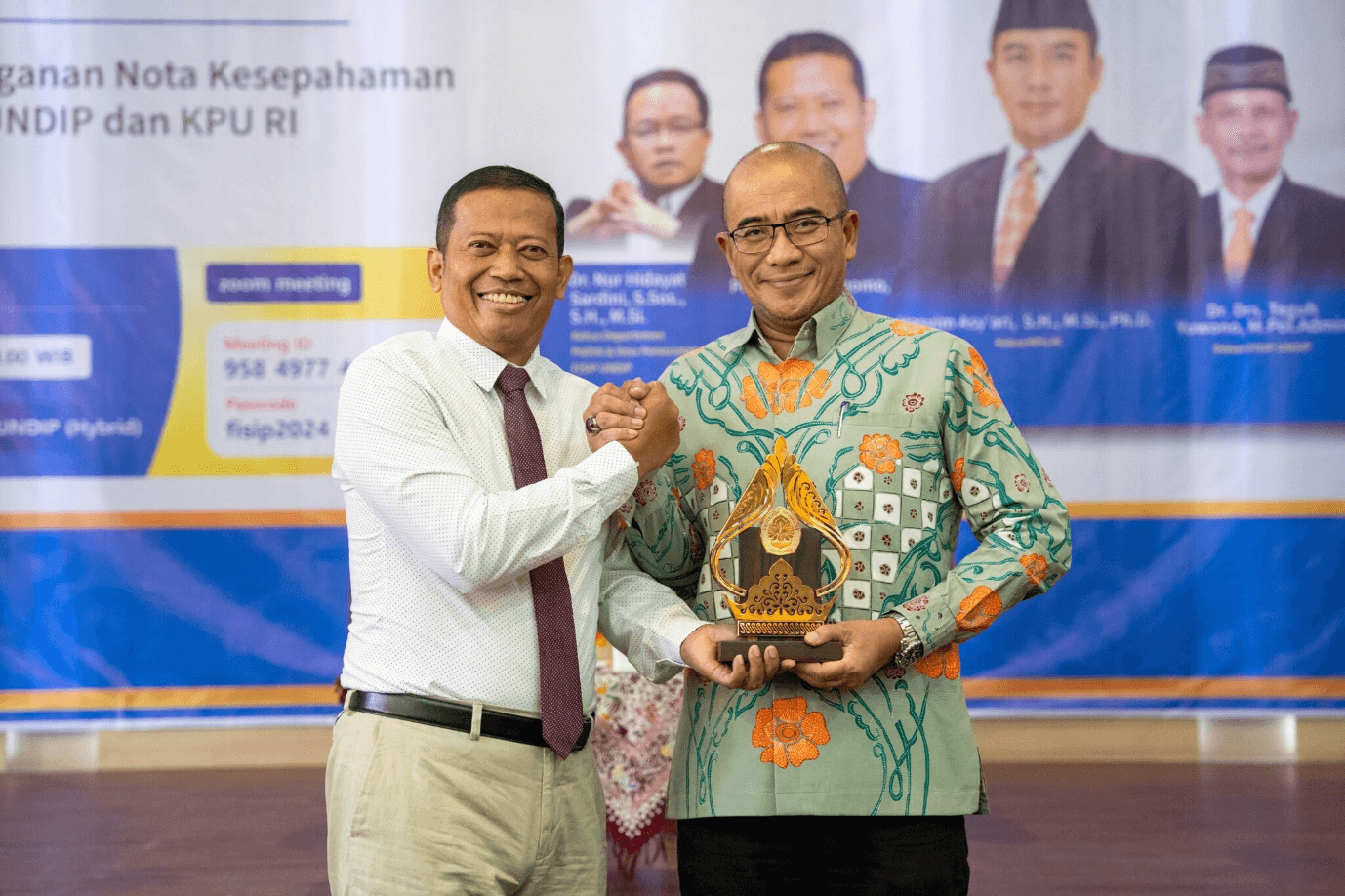 UNDIP Gandeng KPU RI Bekali Literasi Pendidikan Demokrasi Tumb