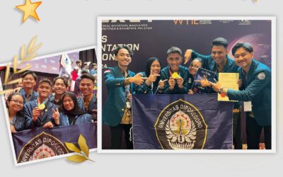 UNDIP Students Win Gold Medal at World Young Inventors Exhibition (WYIE) 2024