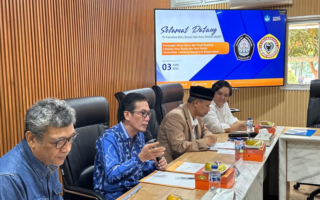 Collaborative Visit by ULM’s Communication Science Program to FISIP Undip: Strengthening the Implementation of Cooperation Agreements