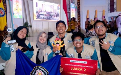 Digital Innovation Brings FISIP UNDIP Student Team BelajarSini.com to Second Place at KMI Expo XV 2024