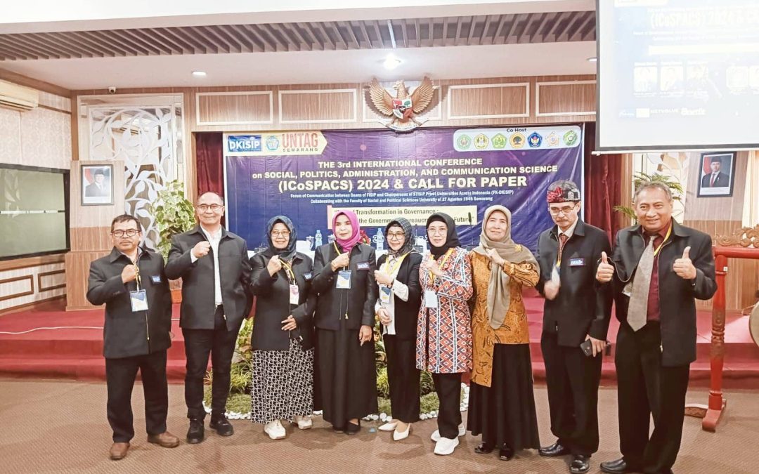 Ketua Departemen Administrasi Publik FISIP UNDIP Hadiri ICoSPACS di UNTAG Semarang