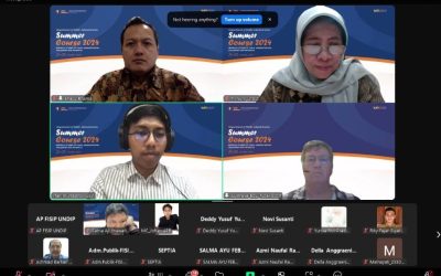 Departemen Administrasi Publik FISIP UNDIP Selenggarakan Summer Course Ketiga Bertema Administrasi Publik