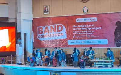 Gunakan Barang Bekas, Sakutala Fisip Raih Juara 1 Kompetisi Band Mahasiswa se-Undip