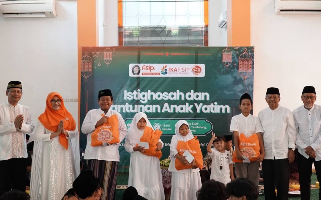 Istighosah dan Santunan Anak Yatim Warnai Pembukaan FISIP FEST Undip 2024: Menekankan Pentingnya Mencari dan Mengamalkan Ilmu