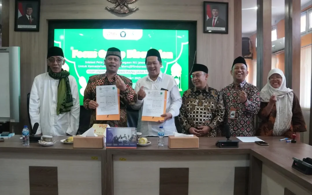 To Strengthen Institutional Framework, Lakpesdam PWNU Central Java Collaborates with Faculty of Social and Political Sciences, Diponegoro University