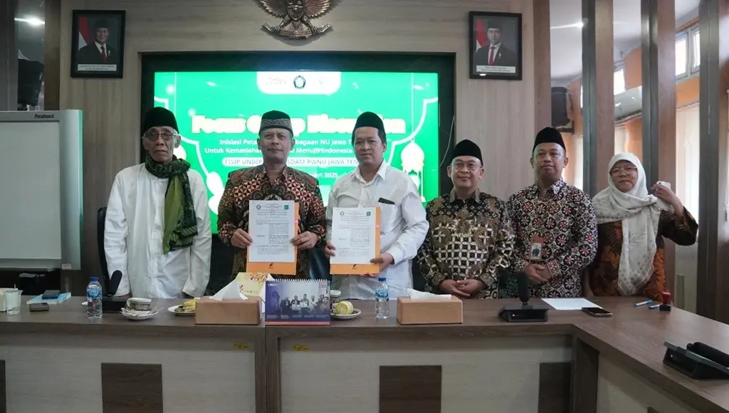 FISIP UNDIP dan PWNU Jawa Tengah Gelar FGD Bahas Inisiasi Peta Jalan Kelembagaan NU Jawa Tengah Menuju Indonesia Emas 2045