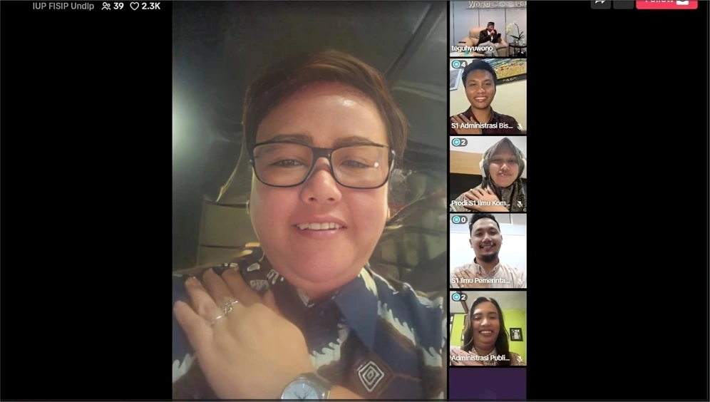 Success Story of FISIP Undip Alumni: Ani Nigeriawati to Share Inspiring Career Journey in International Diplomacy via TikTok Live