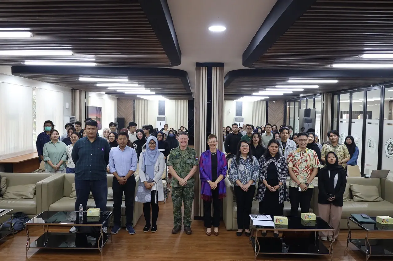 Departemen Hubungan Internasional Gelar Kuliah Tamu Interaktif