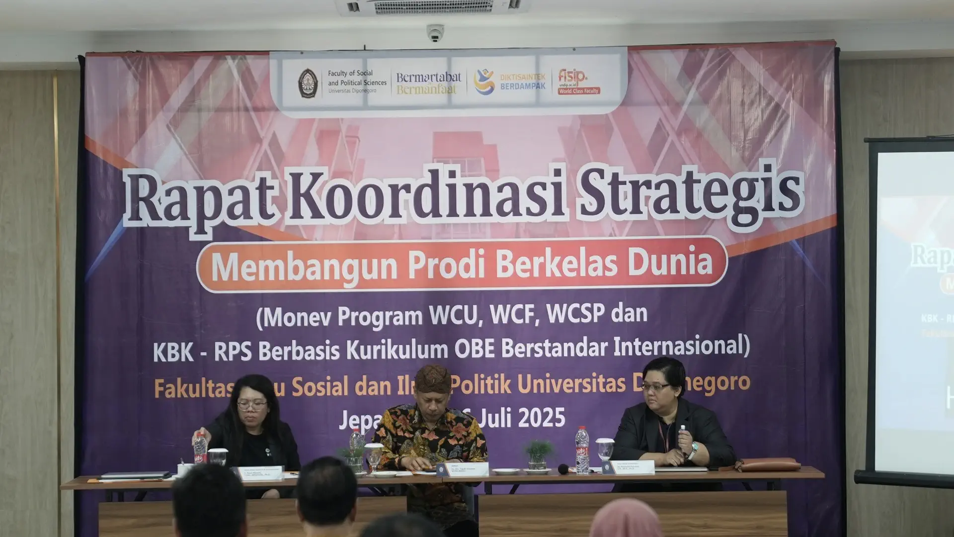 Koordinasi Strategis FISIP UNDIP di Jepara