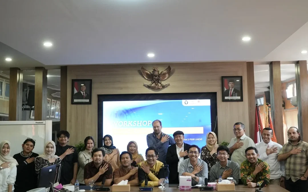 FISIP Undip Gelar Workshop Internasional Bersama Prof. Ward Berenschot: Dorong Kekuatan Publikasi Ilmiah Global