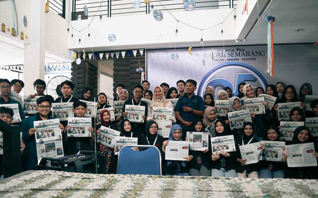 LPM OPINI Kunjungi Radar Semarang, Perluas Wawasan serta Praktik Jurnalistik Profesional