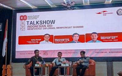 FISIP Undip and Indonesian AID Hold Talk Show: Discussing the Role of Indonesian AID and an Inclusive Aid Model