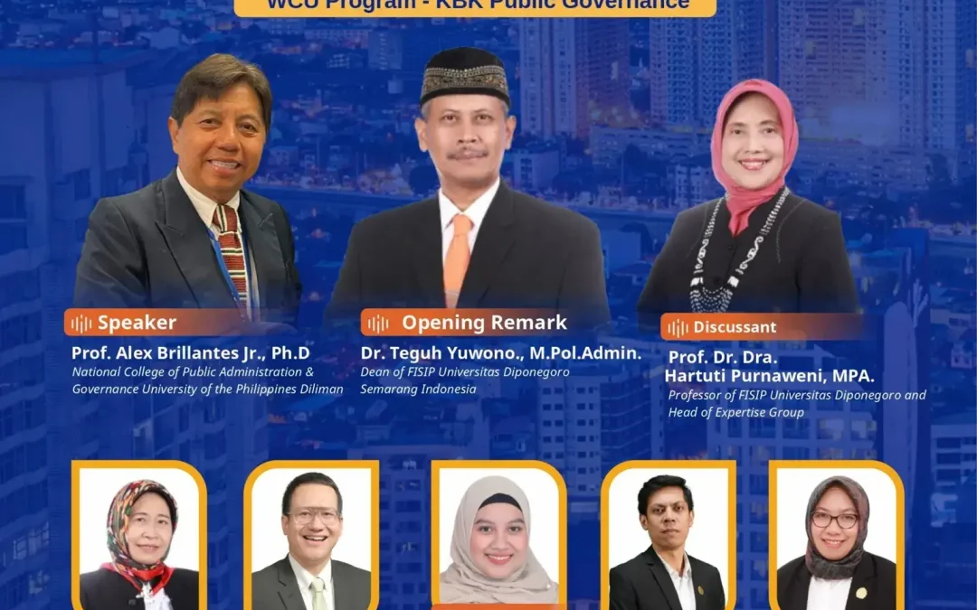 Program Visiting Professor – Decentralization and The Future of Bureaucracy in The Global South