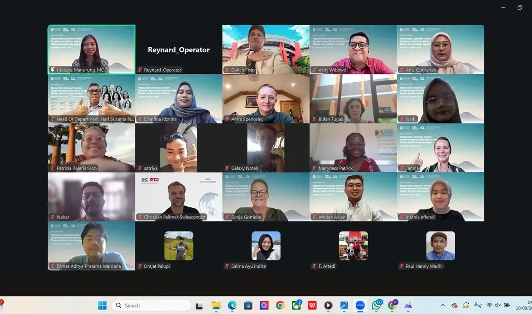 FISIP UNDIP Menyelenggarakan Short Course Internasional tentang Regenerative Community Tourism: Merancang Model Berorientasi Dampak untuk Budaya, Iklim, dan Ekonomi Sirkular